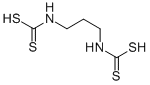 propylenebis(dithiocarbamic) acid Struktur