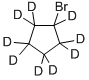 BROMOCYCLOPENTANE-D9 Struktur