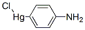 4-aminophenylmercury chloride Struktur