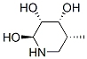 2,3,4-Piperidinetriol,5-methyl-,(2S,3R,4R,5R)-(9CI) Struktur