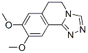 5,6-Dihydro-8,9-dimethoxy-1,2,4-triazolo[3,4-a]isoquinoline Struktur