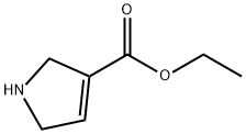 1H-Pyrrole-3-carboxylicacid,2,5-dihydro-,ethylester(9CI) Struktur