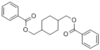 1,4-CYCLOHEXANEDIMETHANOL DIBENZOATE Structure