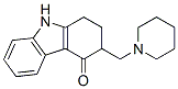 3-(1-piperidylmethyl)-1,2,3,9-tetrahydrocarbazol-4-one Struktur