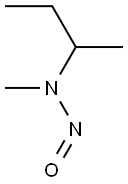 N-Methyl-N-nitroso-2-butanamine Struktur