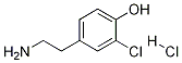 Phenol, 4-(2-aMinoethyl)-2-chloro-, hydrochloride Struktur