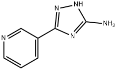 5-(Pyridin-3-yl)-4H-1,2,4-triazol-3-amine Struktur