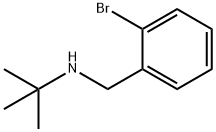 N-(2-BROMOPHENYLMETHYL)TERT-BUTYLAMINE Struktur