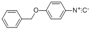 4-BENZYLOXYPHENYLISOCYANIDE Struktur