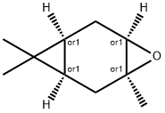 (1alpha,3alpha,5alpha,7alpha)-3,8,8-trimethyl-4-oxatricyclo[5.1.0.03,5]octane Struktur