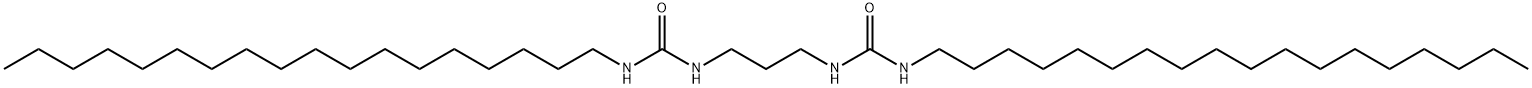 N,N''-propane-1,3-diylbis[N'-octadecylurea] Struktur