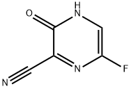 2-Pyrazinecarbonitrile, 6-fluoro-3,4-dihydro-3-oxo- Struktur