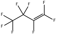 Octafluoro-1-butene Struktur