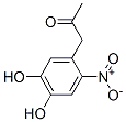 2-Propanone, 1-(4,5-dihydroxy-2-nitrophenyl)- (9CI) Struktur