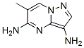 Pyrazolo[1,5-a]pyrimidine-3,5-diamine,  6-methyl- Struktur