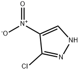 3-chloro-4-nitro-1H-Pyrazole Struktur