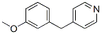 4-[(3-Methoxyphenyl)methyl]pyridine Struktur