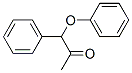 1-phenoxy-1-phenyl-propan-2-one Struktur