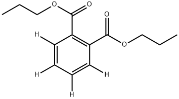 DI-N-PROPYL PHTHALATE-3,4,5,6-D4 Struktur