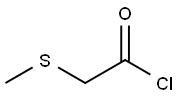 (Methylthio)acetyl chloride Struktur