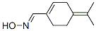 1-Cyclohexene-1-carboxaldehyde,4-(1-methylethylidene)-,oxime(9CI) Struktur