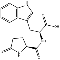 5-oxoprolyltryptophan Struktur