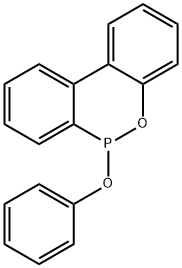 6-Phenoxy-6H-dibenz[c,e][1,2]oxaphosphorin Struktur