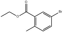 2-甲基-5-溴苯甲酸乙酯, 359629-91-7, 結(jié)構(gòu)式