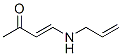 3-Buten-2-one, 4-(2-propenylamino)- (9CI) Struktur