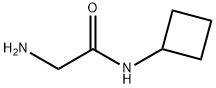 2-AMINO-N-CYCLOBUTYL-ACETAMIDE Struktur