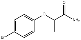 2-(4-bromophenoxy)propanamide Struktur