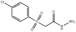 (4-CHLOROBENZENESULFONYL)ACETIC ACID HYDRAZIDE Struktur