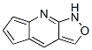 1H-Cyclopent[b]isoxazolo[4,3-e]pyridine(9CI) Struktur