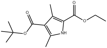 3,5-DIMETHYL-1H-PYRROLE-2,4-DICARBOXYLIC ACID 4-TERT-BUTYL ESTER 2-ETHYL ESTER
 price.