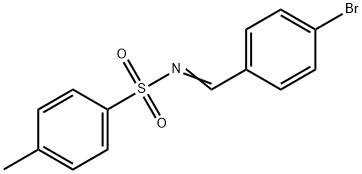 N-[(4-Bromophenyl)methylene]-4-methylbenzenesulfonamide Struktur