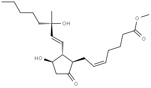 PROSTAGLANDINS E2 METHYL ESTER Struktur