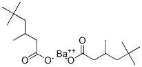 barium 3,5,5-trimethylhexanoate Struktur