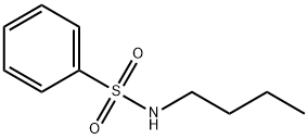 N-n-Butylbenzenesulfonamide Structure