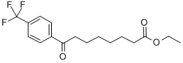 ETHYL 8-OXO-8-(4-TRIFLUOROMETHYLPHENYL)OCTANOATE Struktur