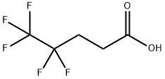 2H,2H,3H,3H-Perfluoropentanoic acid Struktur