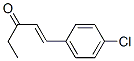 1-(4-Chlorophenyl)-1-penten-3-one Struktur