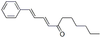 1-Phenyl-1,3-undecadien-5-one Struktur