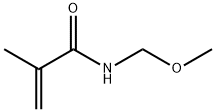 N-(METHOXYMETHYL)METHACRYLAMIDE Structure