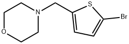 4-[(5-bromothien-2-yl)methyl]morpholine Struktur