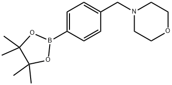 4-[4-(4,4,5,5-TETRAMETHYL-1,3,2-DIOXABOROLAN-2-YL)BENZYL]MORPHOLINE