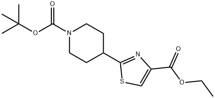 tert-Butyl 4-[4-(ethoxycarbonyl)-1,3-thiazol-2-yl]tetrahydro-1(2H)-pyridinecarboxylate price.