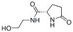 2-Pyrrolidinecarboxamide,N-(2-hydroxyethyl)-5-oxo-,(2S)-(9CI) Struktur