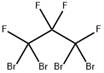 1,1,3,3-Tetrabromo-1,2,2,3-tetrafluoropropane Struktur