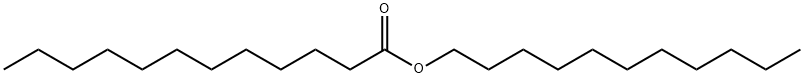 Lauric acid undecyl ester Struktur