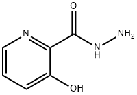 2-Pyridinecarboxylic acid, 3-hydroxy-, hydrazide (9CI) Struktur